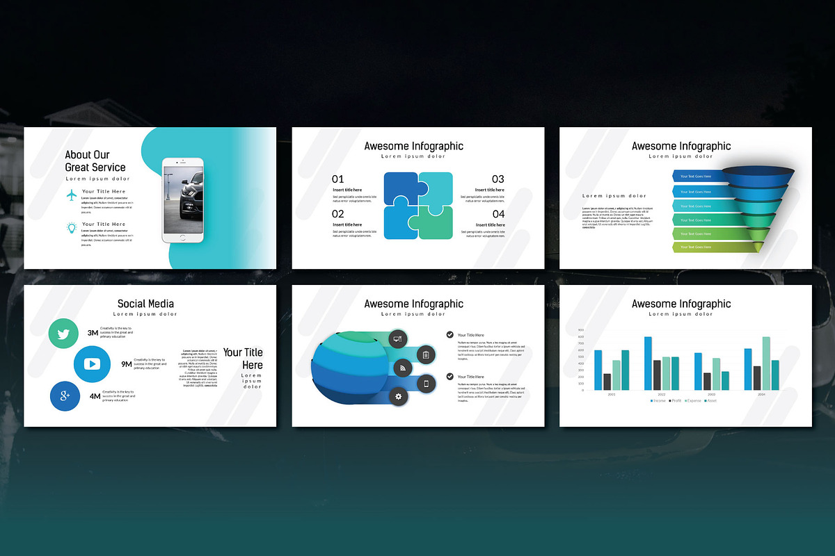 Automotive Powerpoint, a Presentation Template by Spesifikstd (Photo 6 of 8)