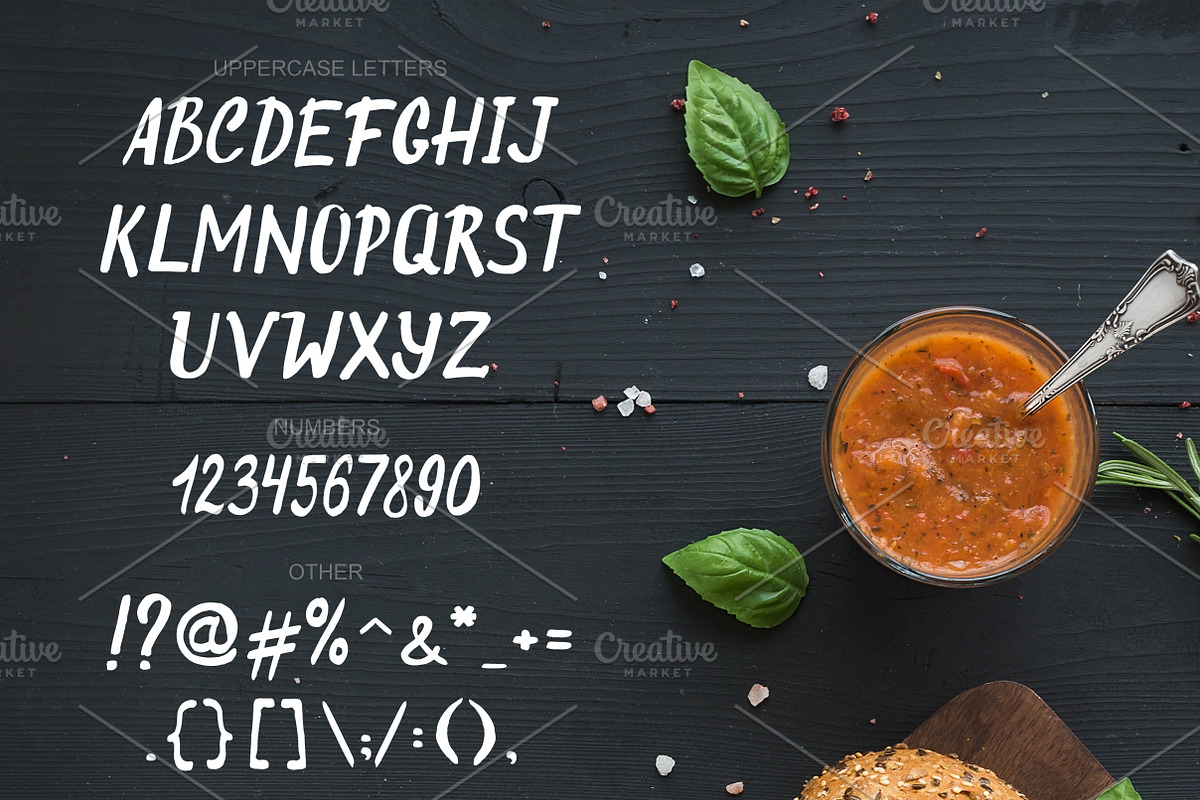 Original Burger Font preview 5