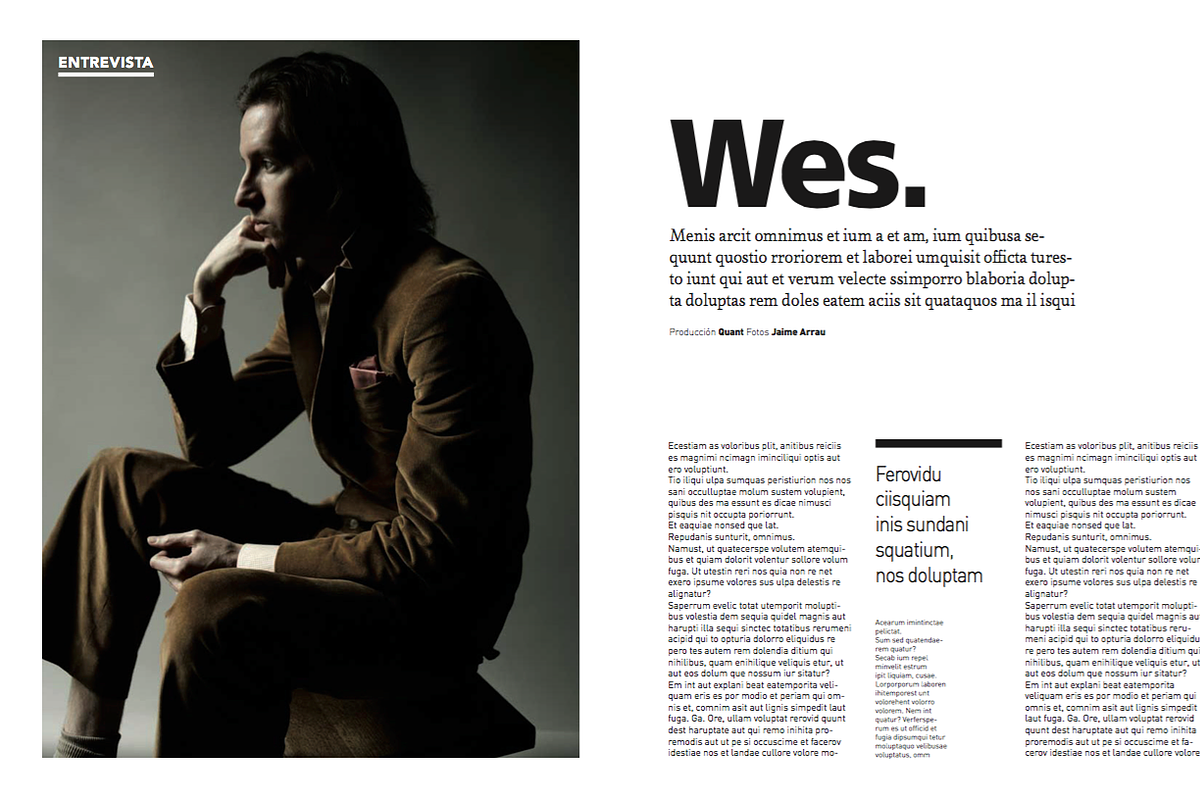 Magazine template, a Magazine Template by Cristian Villegas Studio (Photo 12 of 27)