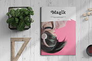 Magik | Magazine Template, a Magazine Template by spidergraph (Thumbnail 1 of 21)