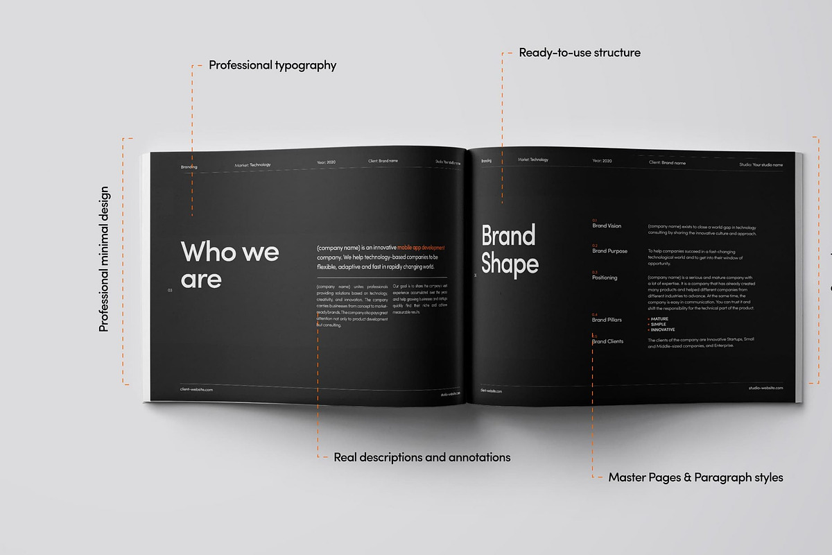 The Professional Style Guide Kit, a Presentation Template by Smotrow Related (Photo 7 of 7)