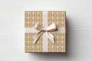 Bookish Christmas Seamless Patterns, a Pattern Graphic by Alanna Messina Design Co (Thumbnail 7 of 8)