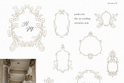 Ornamental Wedding Frames & Crests, an Illustration by Backyard Rose (Thumbnail 8 of 11)