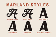 Marland Script & Sans, a Script Font by Letterhend Studio (Thumbnail 3 of 10)