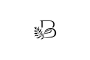 Minimalist Letter B Natural Logo, a Branding & Logo Template by Luxury Logos (Thumbnail 3 of 4)