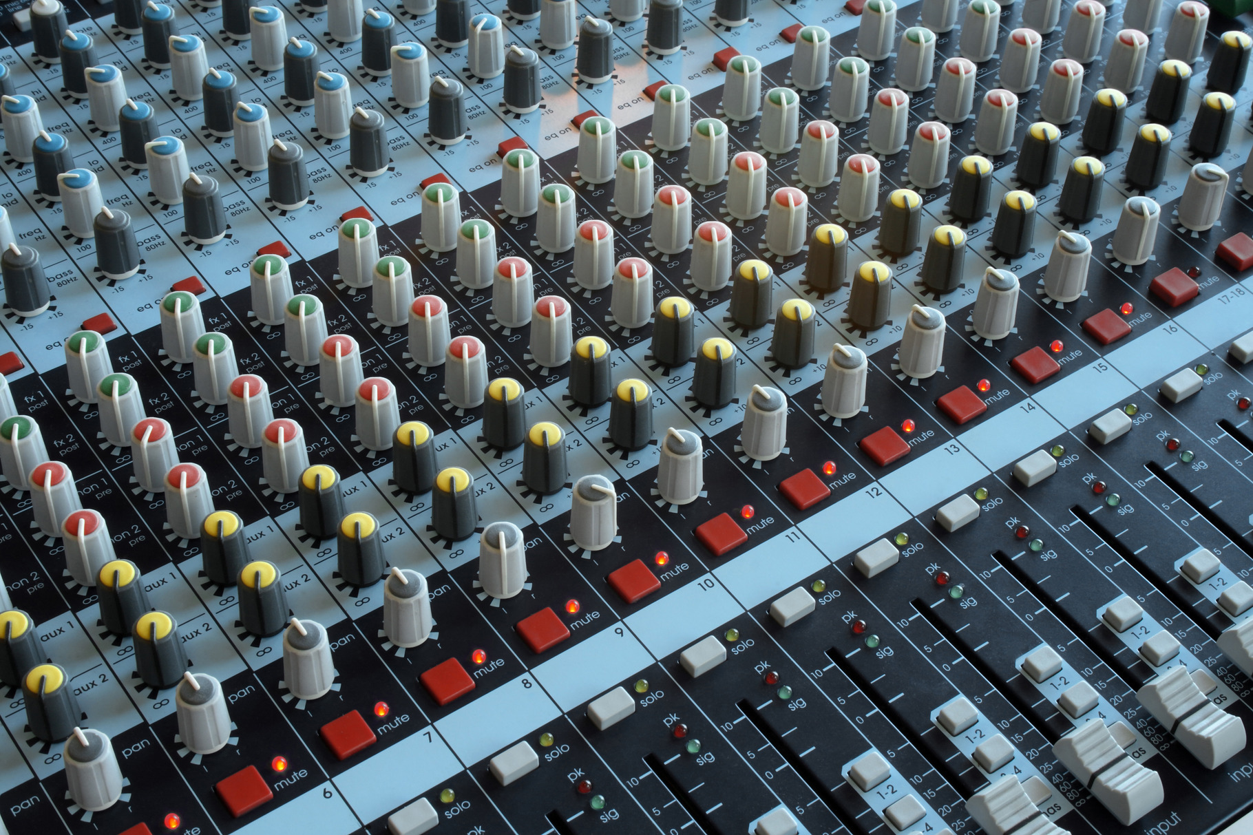 Professional mixing console, an Arts & Entertainment Photo by Studio ...