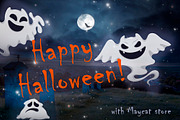 Cute ghosts., an Illustration by Maycat_store (Thumbnail 8 of 8)