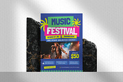 Music Festival Flyer, a Flyer Template by Antstheme (Thumbnail 2 of 2)