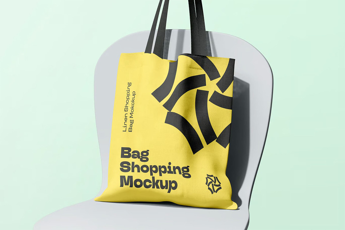 Shopping Bag Mock-up, a Packaging Mockup by zippypixelstudio (Photo 7 of 8)