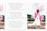 Greek Font Marilia, a Script Font by Greek fonts by nantia.co (Thumbnail 10 of 14)