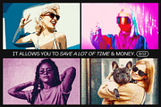 12 Photo Effect Templates, a Layer Style Add-On by iDoodle Studio (Thumbnail 5 of 6)
