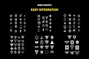 Sci-Fi Decal Overlays, an Object Graphic by Mikel Blazgad (Thumbnail 3 of 10)