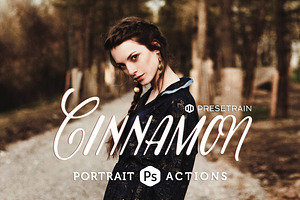 Cinnamon Portrait Actions