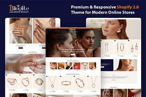 Jewelry & Fashion Shopify theme 2.0, a Shopify Template by LogicGo Shopify Experts