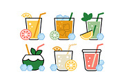 Summer Drink Mega Vector Set, an Object Graphic by Gfx_Store (Thumbnail 12 of 13)