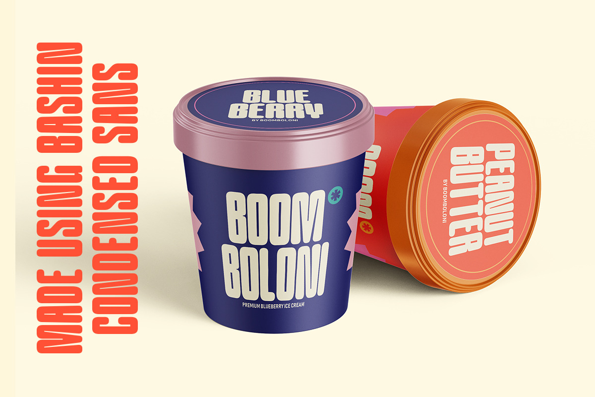 TNSC Bashin - Condensed Sans Serif, a Sans Serif Font by The Native Saint Club (Photo 12 of 12)