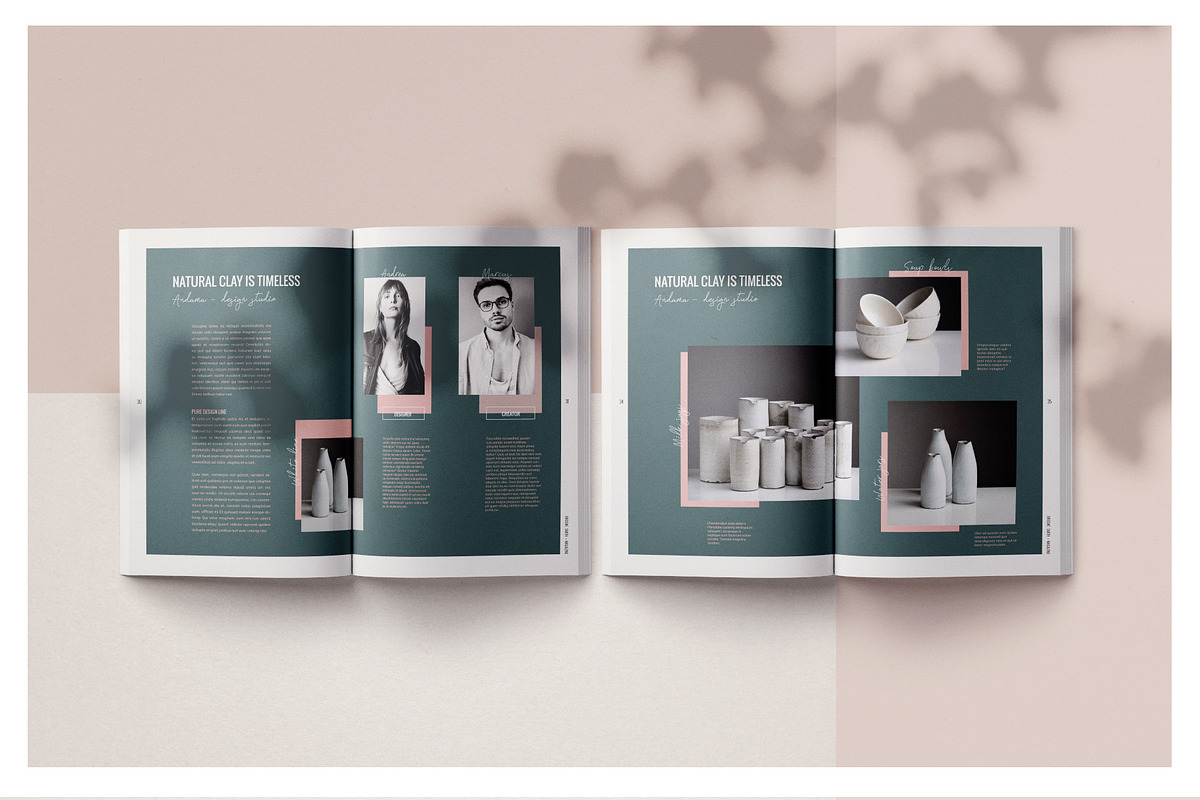 Magazine / CANVA, INDD / Brooke, a Magazine Template by Mirazz (Photo 9 of 17)