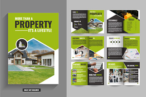 Real Estate Services Bi-Fold Brochur, a Brochure Template by Tanuart