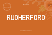 RUTHERFORD SANS SERIF FAMILY, a Sans Serif Font by danti (Thumbnail 1 of 5)