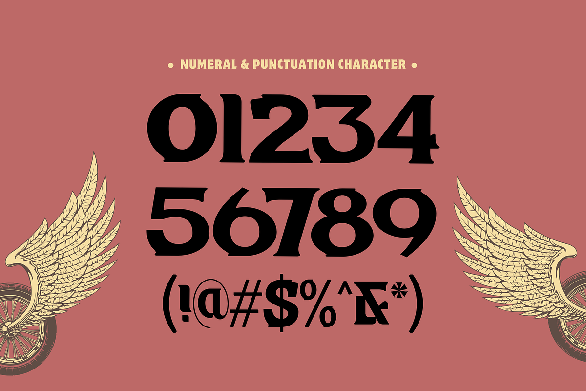 Retro Rider - Branding Logo Font, a Serif Font by Nirmana Visual (Photo 10 of 10)