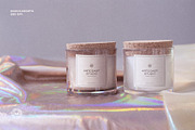 Candle Label Mockup, a Packaging Mockup by Artcoast Studio (Thumbnail 4 of 6)
