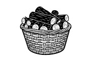 50 Woven Basket Vector Bundle, an Illustration by Designs_River (Thumbnail 12 of 51)
