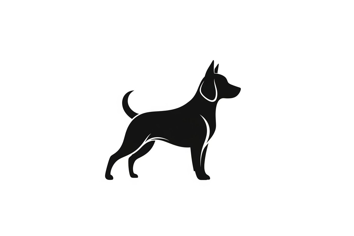 Dog Portrait Silhouette Bundle, an Illustration by jahid234 (Photo 20 of 37)