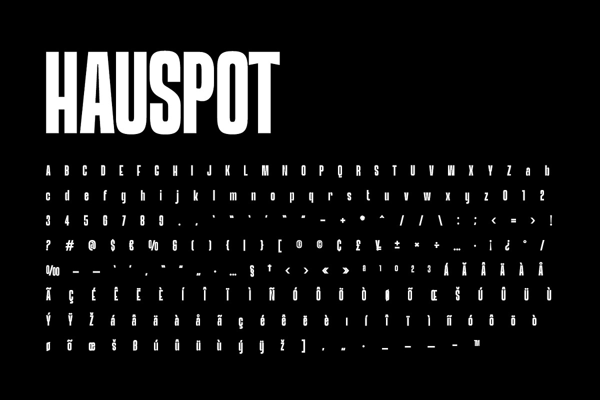 Hauspot Display, a Sans Serif Font by Foxtype (Photo 6 of 6)