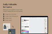 Lurion Instagram templates Canva, a Social Media Template by VeliusCreativeStudio (Thumbnail 9 of 9)