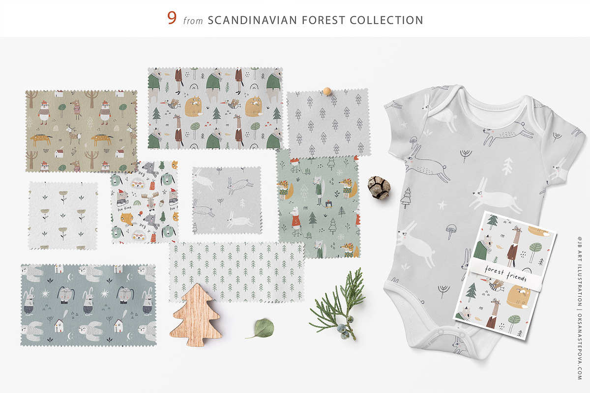 Pattern Bundle for Kids | 162, a Pattern Graphic by Oksana Stepova (Photo 4 of 37)
