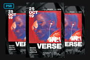 Hip Hop Flyer Template, a Flyer Template by Bornx Design (Thumbnail 1 of 6)