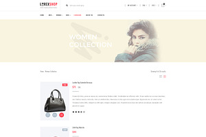 LOREX - E-commerce PSD Templates