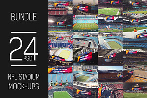 24 PSD NFL Stadium Mockup #1