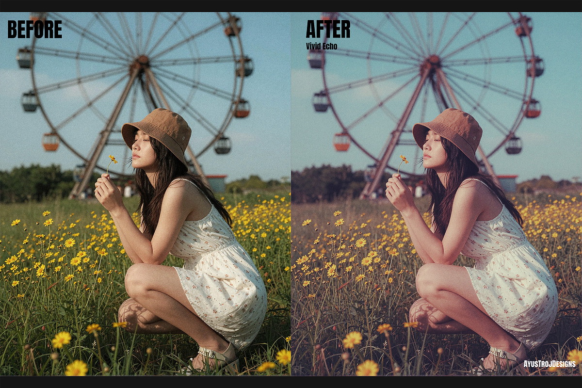 Echoes of Color LUTs Pack, a Preset Add-On by Megan Aili Designs (Photo 2 of 11)