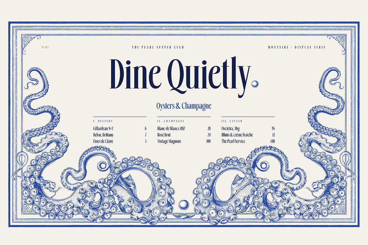 Montaire - Old Money Serif, a Serif Font by HipFonts (Photo 4 of 20)