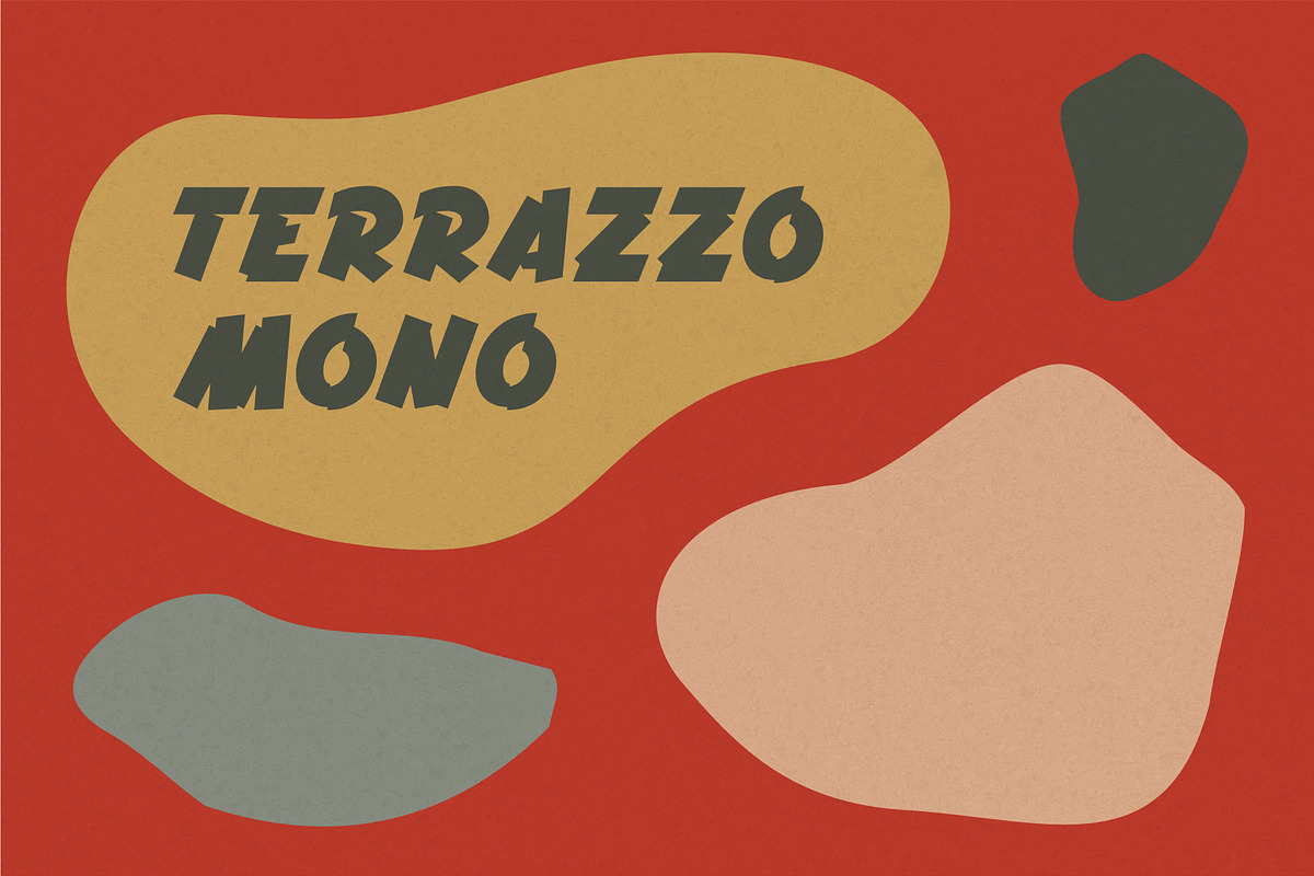 Terrazzo Mono Display Font