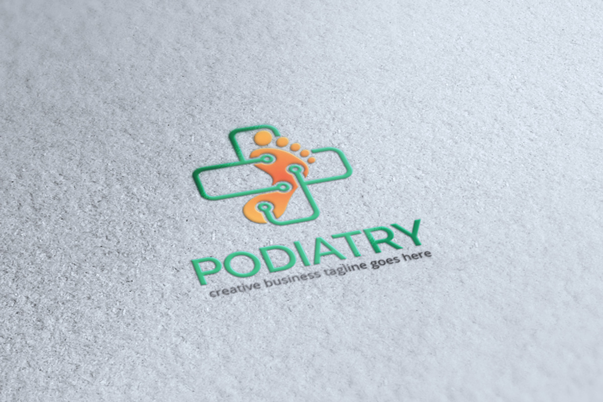Podiatry Logo, a Branding & Logo Template by Slim Studio (Photo 3 of 3)