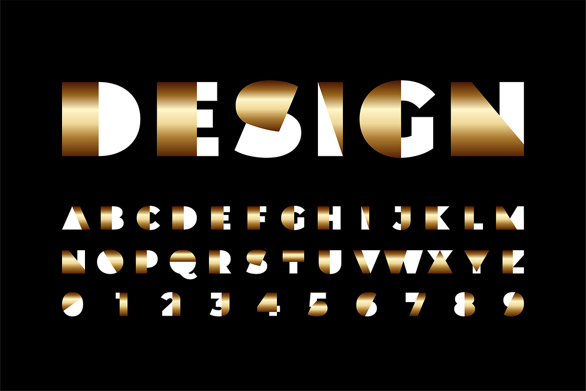 Modern Minimal Alphabet Fonts, a Graphic by Pro_Vector (Photo 2 of 2)