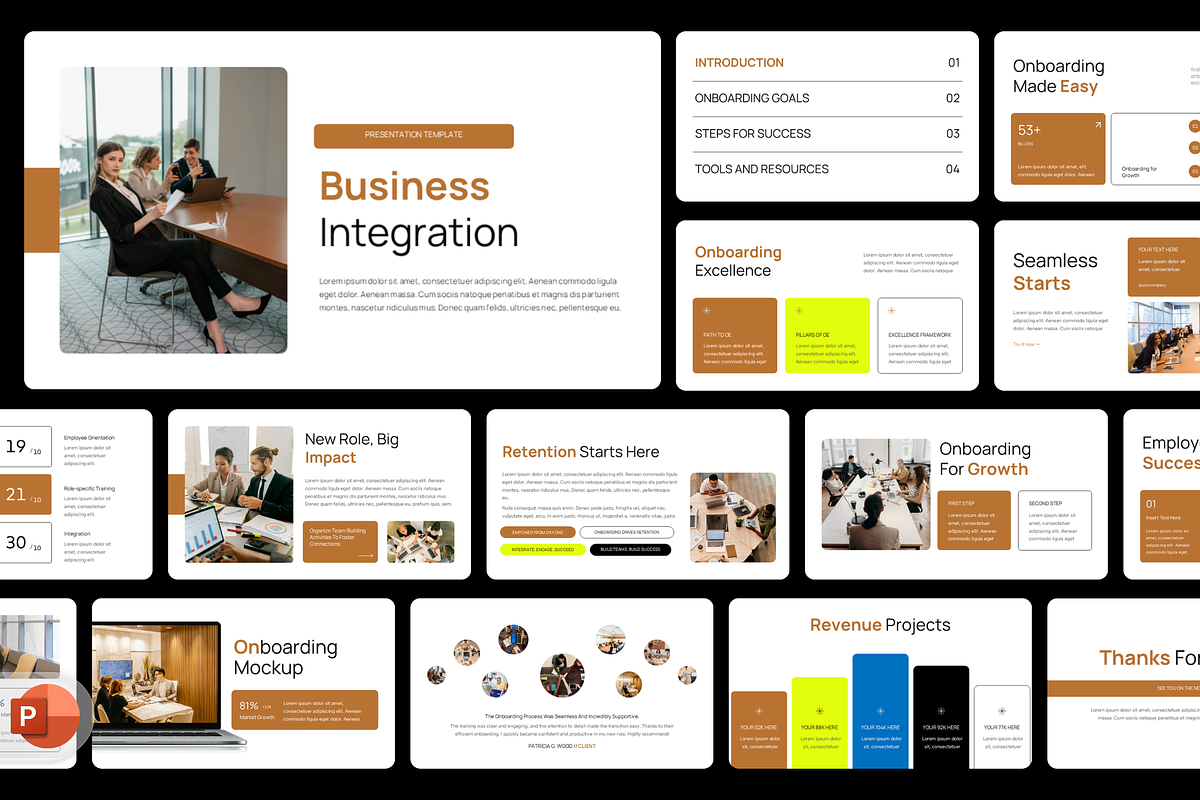 On Boarding - Business Presentation, a Presentation Template by Hammad Arif (Photo 1 of 2)