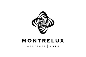 Abstract Logo Vortex Spiral