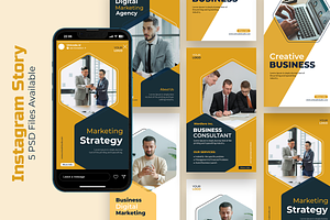 Business - Instagram Story Template, a Social Media Template by UnicodeID