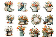 April Calendar Clipart, an Illustration by DreamArtGraphic (Thumbnail 2 of 4)