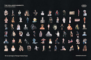 1500+ Collage Elements Creator Kit, an Object Graphic by Indieground Design Inc. (Thumbnail 17 of 28)
