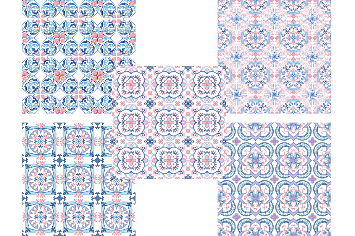 Sweet tiles Patterns, a Pattern Graphic by AkiraVilla (Photo 3 of 6)