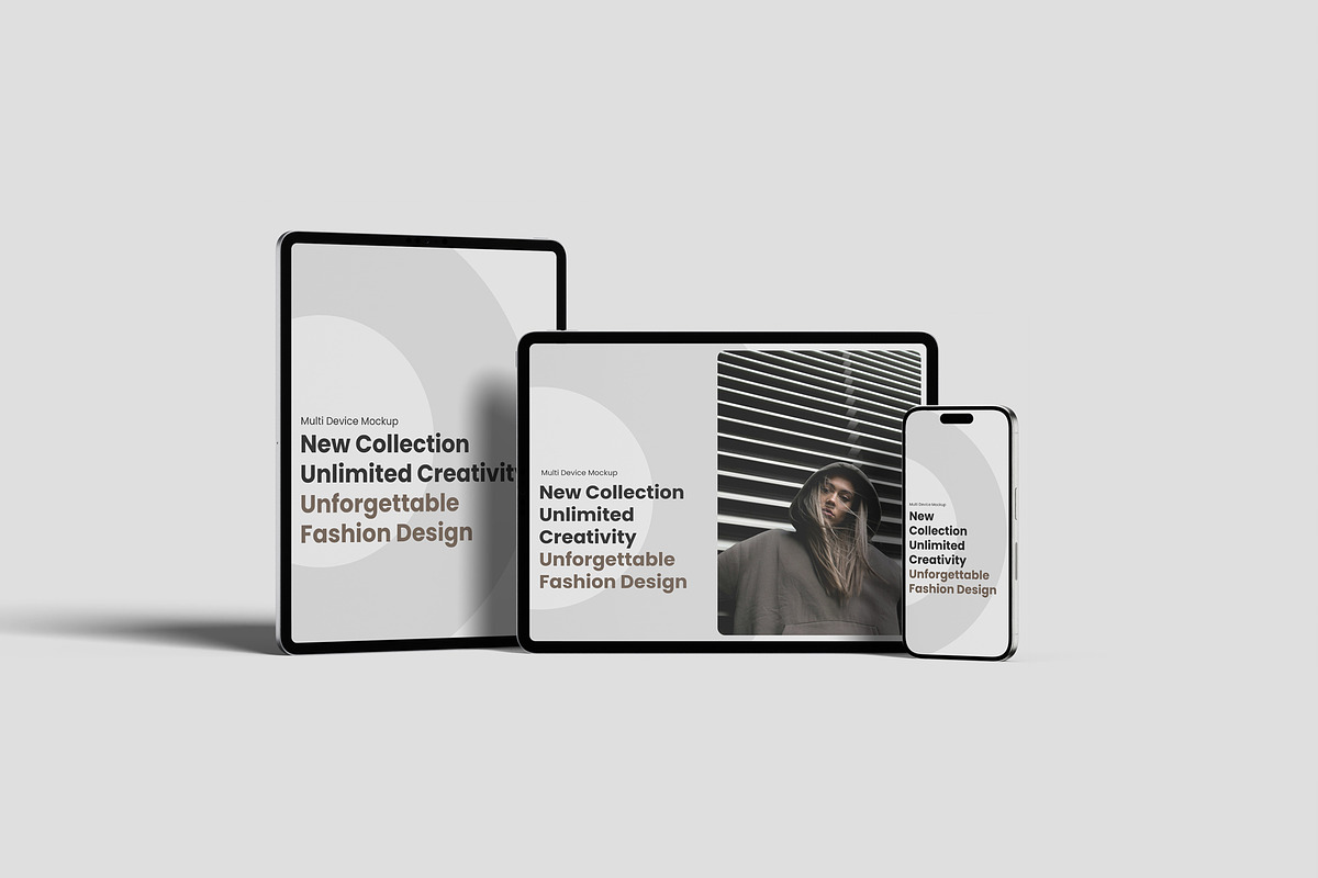 Multi Devices Mockup, a Device Mockup by scribrostudio (Photo 6 of 10)