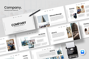 Company - Dashboard Keynote Template