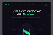 Crypto Design Page, a Landing Page Template by justmansoor (Thumbnail 4 of 4)