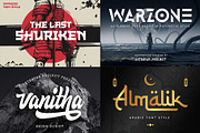 Font Bundle - Year End Sale! 95% OFF, a Font by Arterfak Project (Thumbnail 12 of 16)
