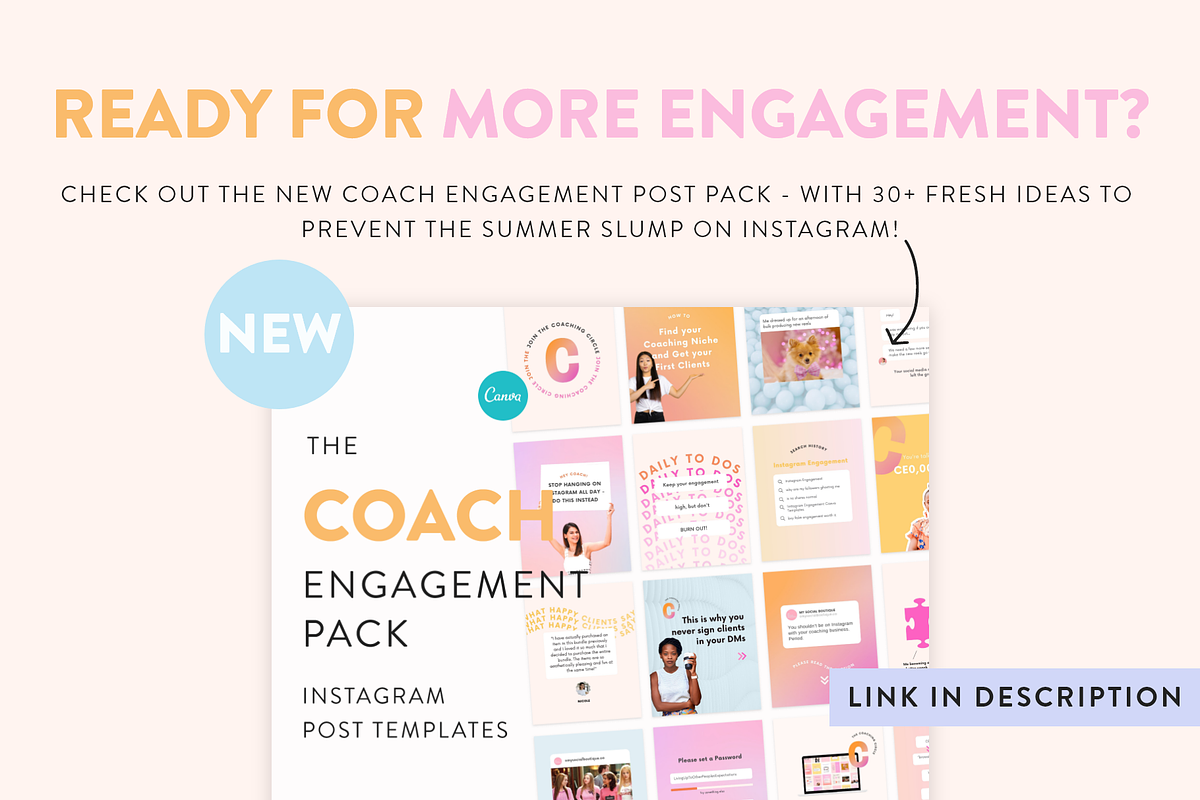Organic Instagram Growth Kit, a Social Media Template by My Social Boutique (Photo 12 of 12)