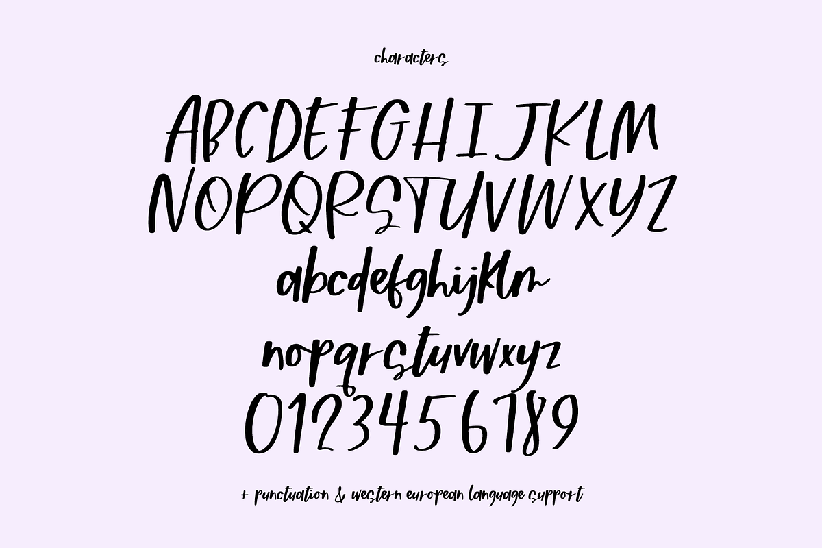 Honeymooner Script, a Handwritten Font by Beck McCormick (Photo 10 of 10)